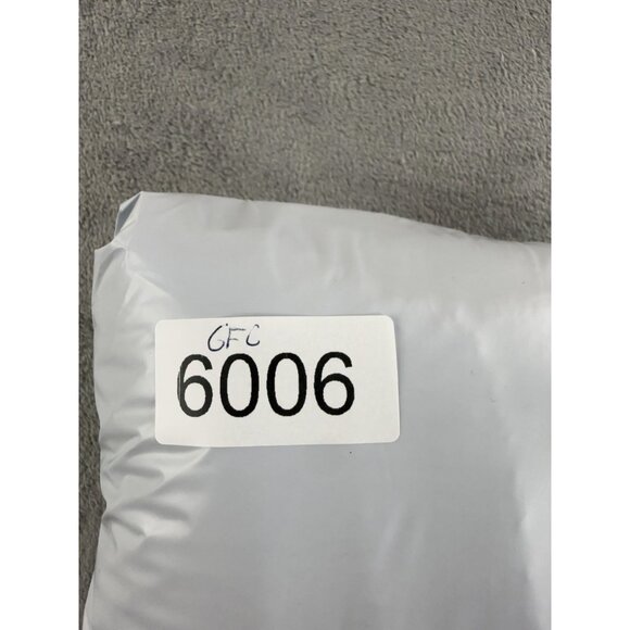 Vintage G.F.C. LTD Sweater Womens Medium Blue White Snowflake Beaded Made USA - Picture 15 of 15